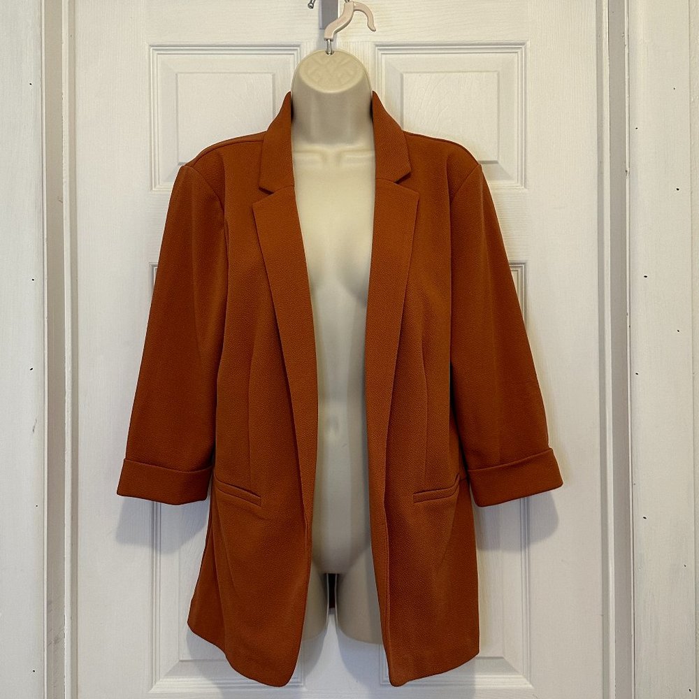 Rust Colored Maurices Blazer - Size Large